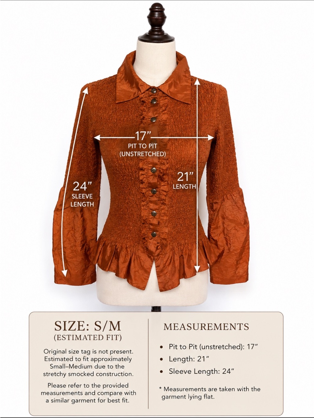 PEPLUM by YOSHIKI HISHINUMA　レディース ジャケット PEPLUM by Yoshiki Hishinuma Vintage 90s Burnt Orange … - Gem
